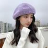 11 цветов, однотонный шерстяной берет для женщин, осенне-зимний планировщик, милая и милая шляпа Senior Sense, повседневная и универсальная кепка художника