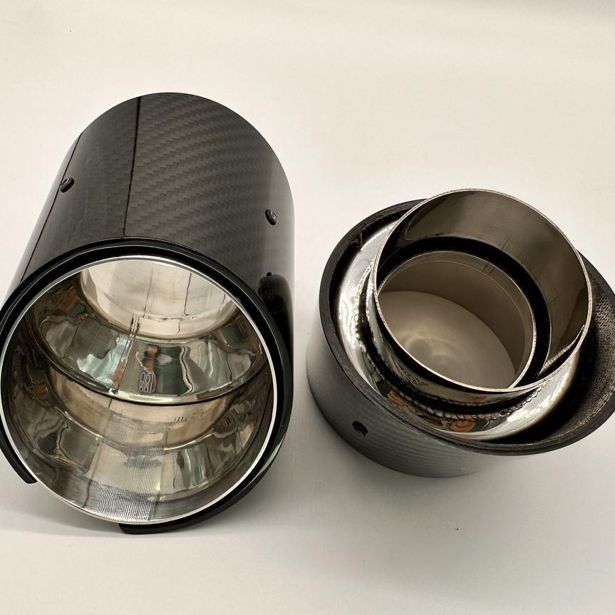 BMW M Series Carbon Fiber Exhaust Muffler Tailpipe for M2, M3, M4, M5