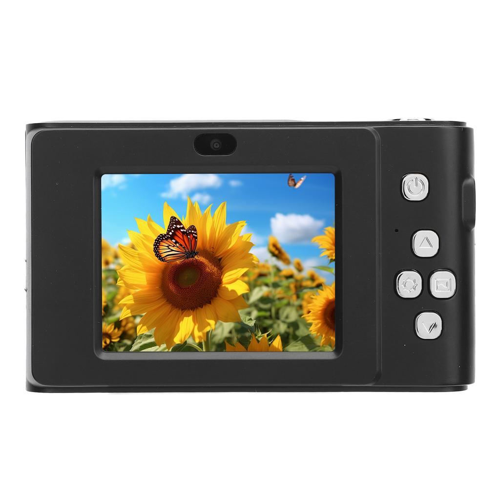 2,4-дюймовая камера 8-кратный цифровой зум 50 МП фото 4K видеозапись Компактная камера для дома и школы D04 Без карты