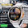 Новые уличные военные GPS-треккер 100+ видов спорта Цинк-сплав Умные часы для мужчин Компас Высотомер 10ATM звонки Фитнес-браслет