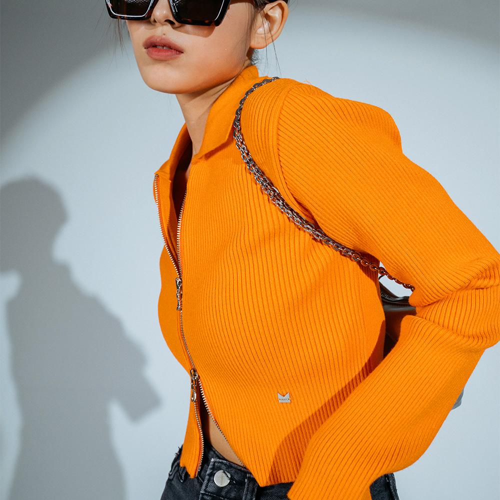 AMAPC Raiden Two-Way Zip-Up Orange