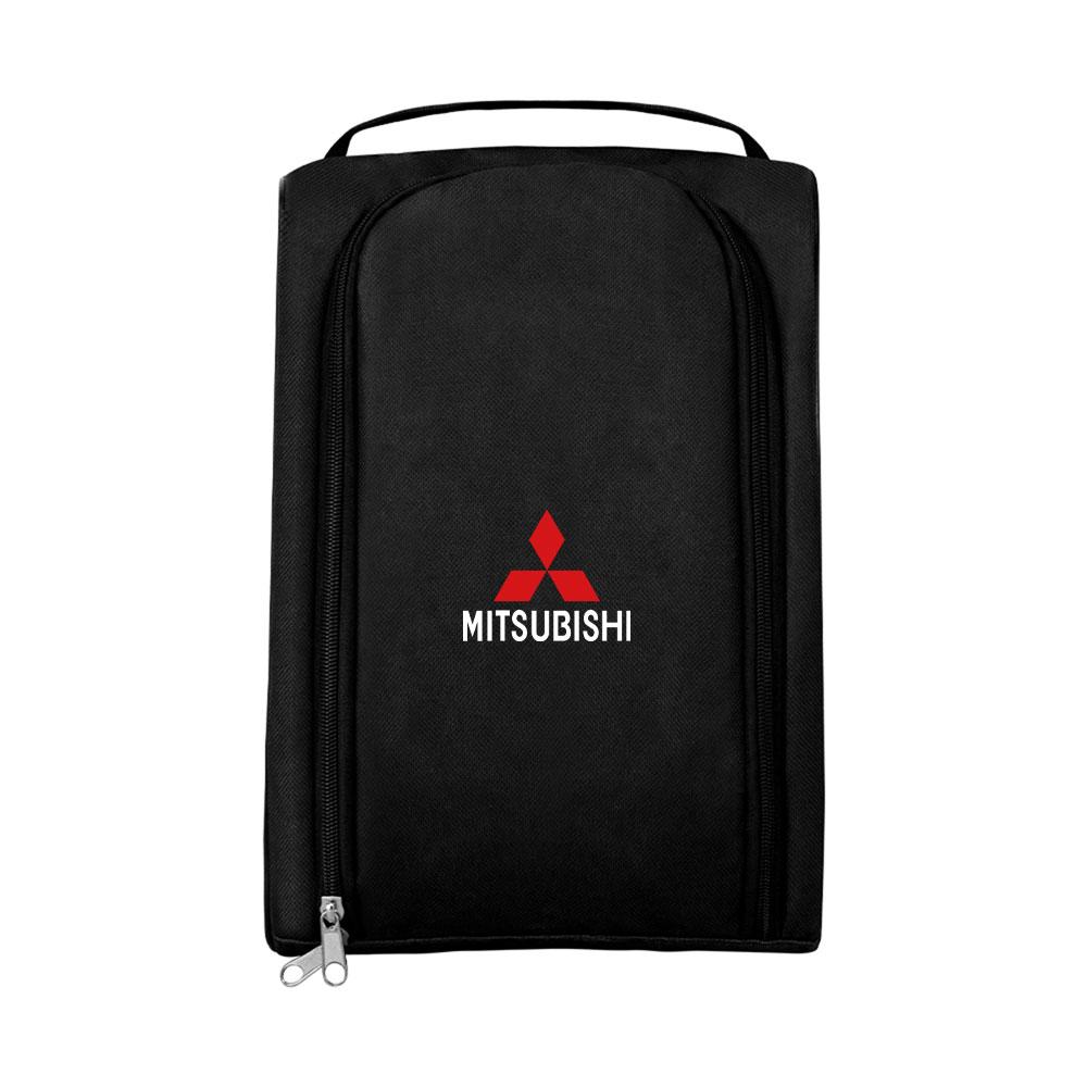 Car Logo Sneaker Storage Bag Travel Outing Shoe Storage Tool For Mitsubishi Ralliart Space Star Eclipse Cross ASX Xl Lancer 9 G4
