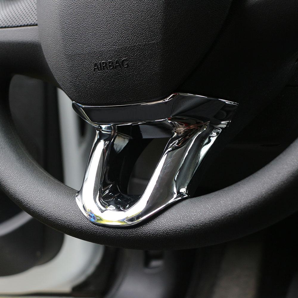 Для Peugeot 208 2008 2014 2015 2016 2017 2018 Панель Рулевого Колеса Наклейка Декоративная Накладка Отделка Аксессуары для Интерьера