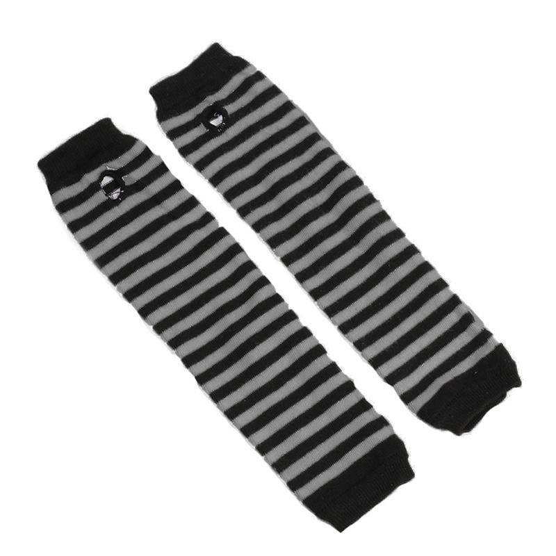 Весна Лето Спорт Длинные Огненные Ниндзя Вязаные Перчатки Эмо Женские Рукава Y2K Мужская Мода Половина Пальца Грелка для Рук Нарукавник