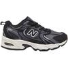 New Balance NB 530 Удобные Универсальные Амортизирующие Прочные Низкие Повседневные Кроссовки Детские Кроссовки Черные PZ530BMT