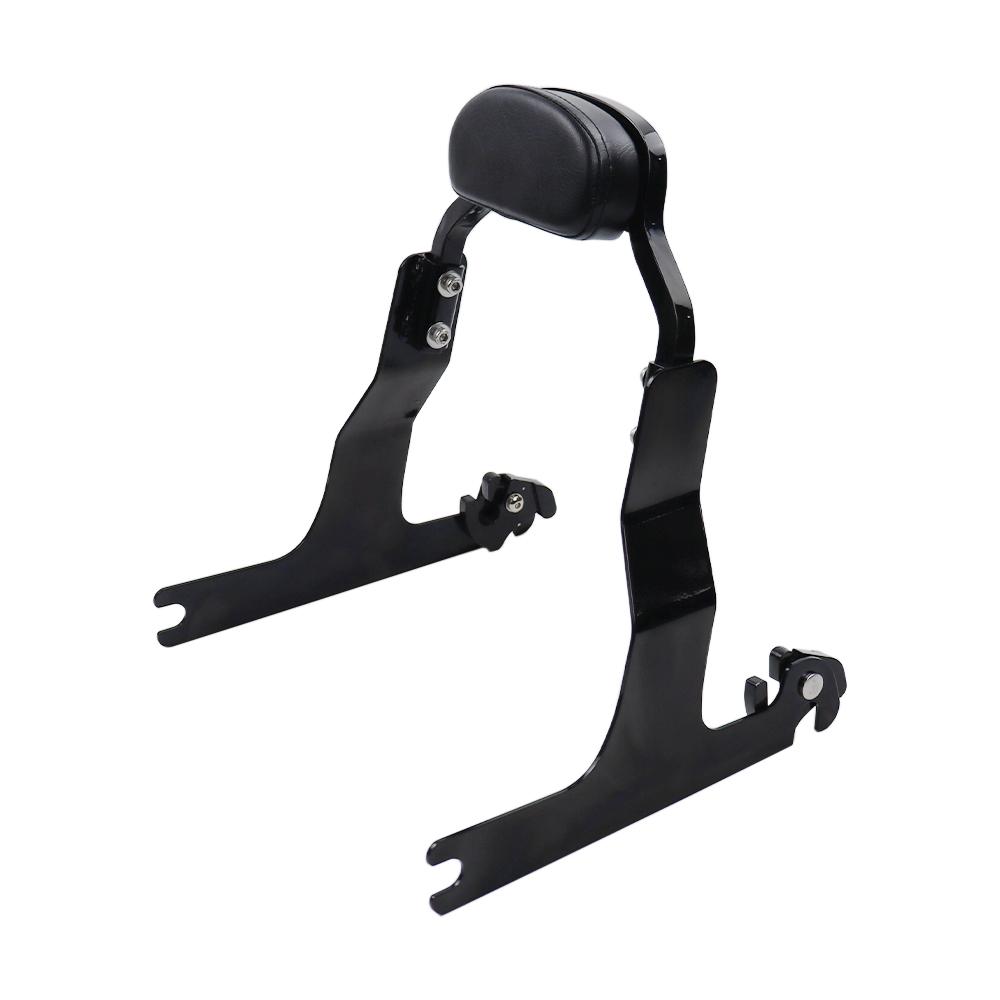Mini Sissy Bar Detachables Passenger Backrest For Harley Softail Fat Boy Custom Cross Bones CVO Convertible Springer Night Train