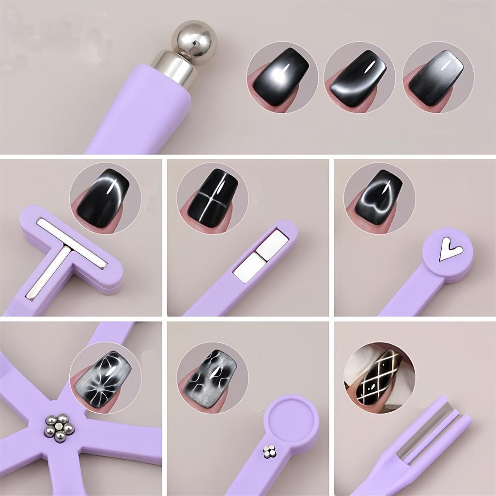 Магнитный инструмент «Восемь в одном», Сильный магнитный, Стильный многофункциональный магнитный камень, Особый глаз