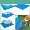 Складная защитная подстилка для бассейнов из полиэтилена
