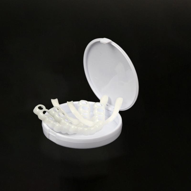 Отбеливание зубов Покрытие для зубов Perfect Smile Comfort Fit Flex Виниры для зубов Верхние зубы + нижние зубы