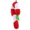 Рождественская игрушка для питомца, собаки, конфета, форма костыля, жевательная, кусачая, тренировочный инструмент, прорезыватель, трость, чистка, интерактивная игрушка для собаки, устойчивая к укусам