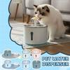Умный диспенсер для питомцев с автоматической циркуляцией, живая вода, очистка и фильтрация питьевой воды, малошумный набор поилки и миски для кошек