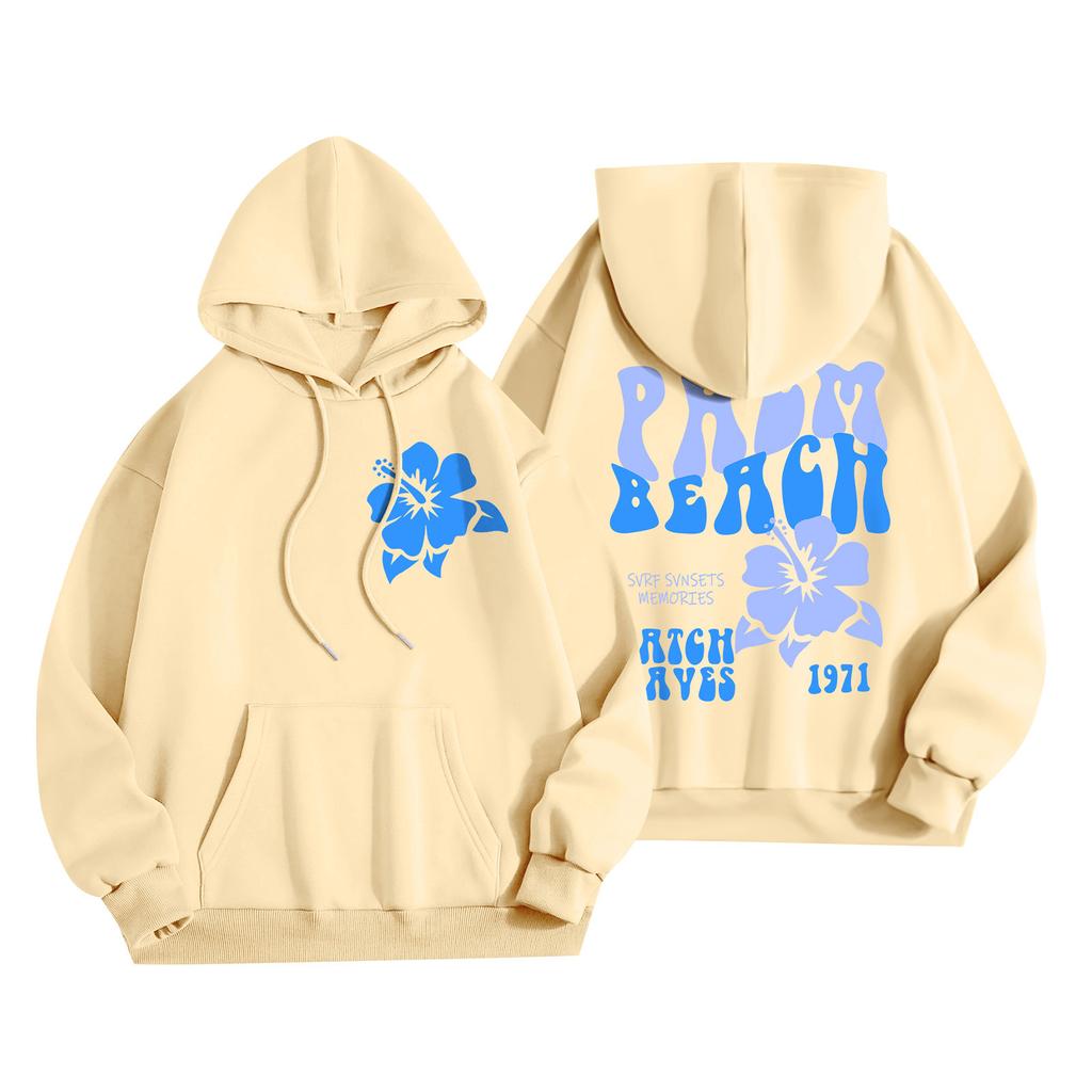 Толстовки для девочек-подростков с длинным рукавом и принтом букв, повседневные графические толстовки с капюшоном, пуловер с завязками, симпатичная толстовка большого размера