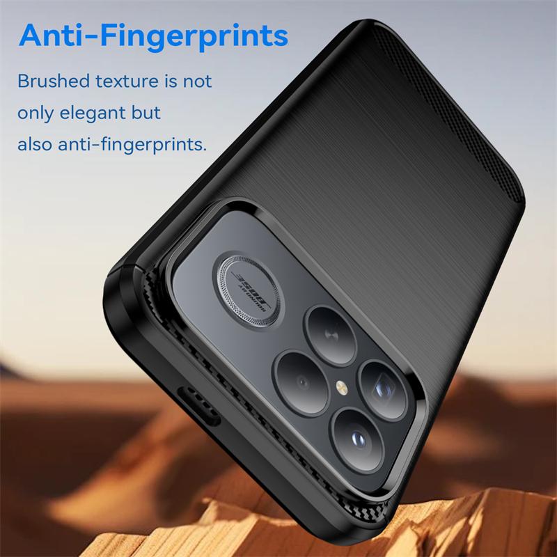 For Cover Xiaomi Redmi K90 Pro Max Case Redmi K90 Pro Max Anti-knock Silicone Carbon Fiber Back Case For Redmi K90 Pro Max Case