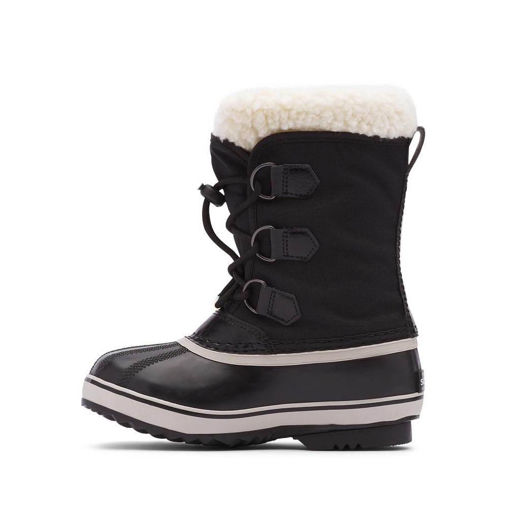 Sorel Ute Pack Нейлон Водонепроницаемый Размер Черный Детские Ботинки, 21.0см,