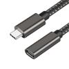 Удлинительный кабель USB C Кабель Type C Папа к Маме Кабель для зарядки PD60W Кабель для передачи данных USB3.2 Gen2 5 Гбит/с для ноутбука, планшета