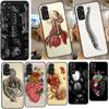 Медицинский чехол с анатомией человека для Xiaomi Redmi Note 11 10 9 8 7 Pro 10S 9S 8T Redmi 10 9A 9C 9T мягкий чехол