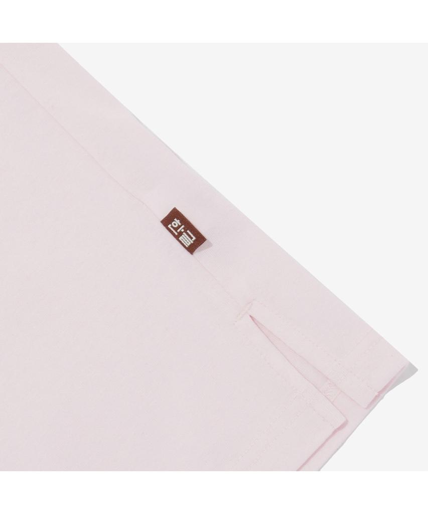 Noseupeiseu Nt7Ur42D Женская футболка с коротким рукавом и круглым вырезом The North Face Hangeul_Светло-розовый