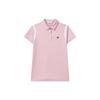 Новые женские поло цвета диби-пинк A11W225109F-LP