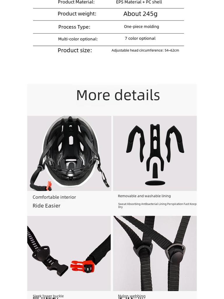 Велосипедный шлем для взрослых для езды по шоссе, горам, городу и на работу