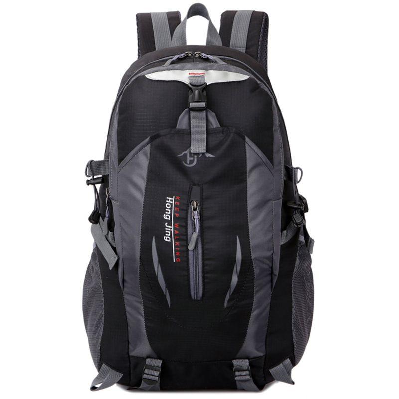 Large 40l Waterproof Travel Rucksack Outdoor Hiking Camping Backpack With Breathable Padded Straps