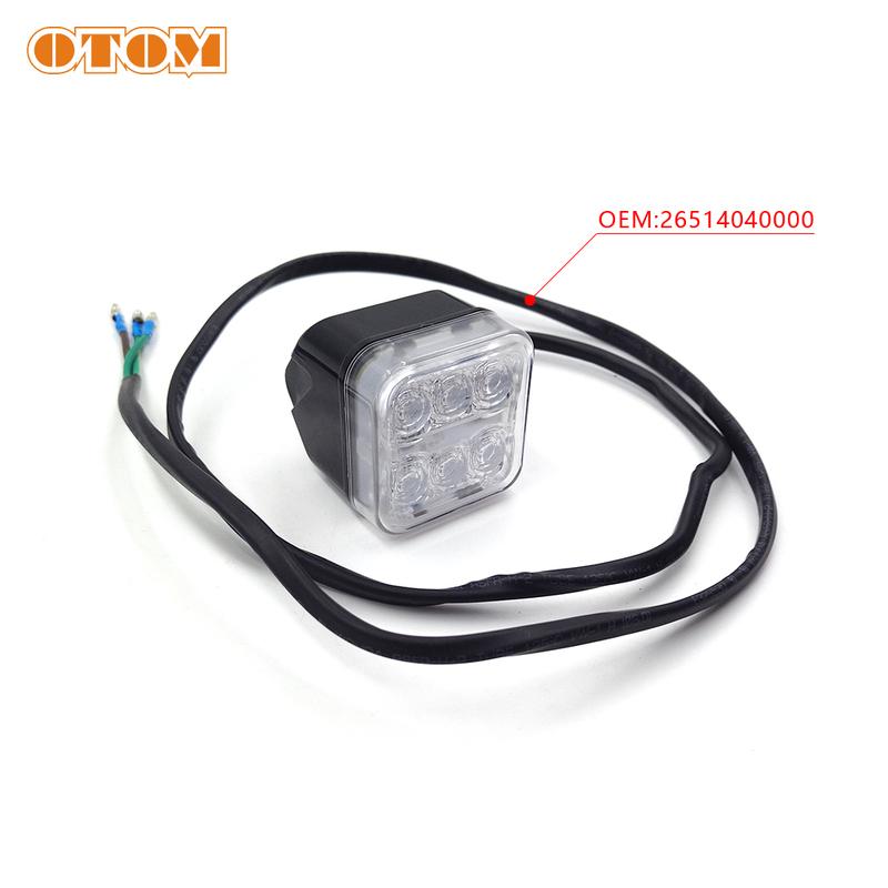 Motorcycle Accessories LED Tail Light Brake Lamp Rear Fender Taillight For HUSQVARNA FE250/350/450/501 TE250/300 TX125 Dirt Bike
