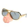 Creative Pig Big Nose Glasses Halloween Funny Cosplay Costumes Accessories Festival Party Prank Props Eyewear For Adults Kids