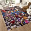 Digital Circus Floor Mat Suitable for Study room Outdoor Dining Room Hallway Anti-slip Rug Office home decor