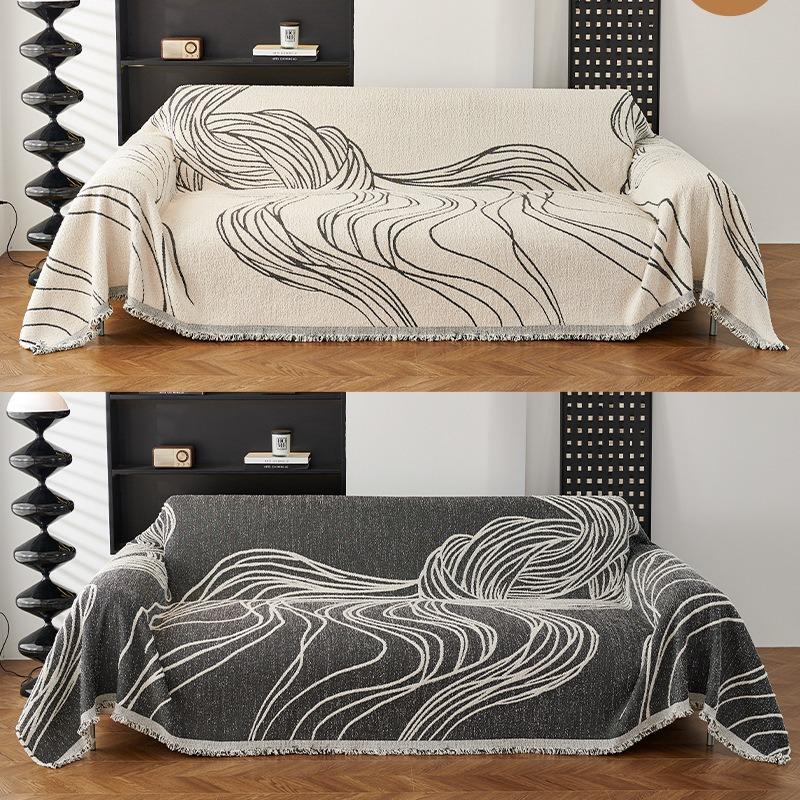 Чехол для дивана из синели, полотенце, универсальный универсальный чехол для дивана с защитой от царапин, универсальный нескользящий чехол для дивана Four Seasons