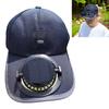 Breathable Solar Powered Sun Hat Adjustable Cooling Fan Long Lasting Battery For Golf Gardening Beach