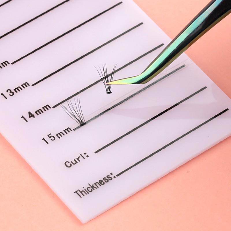 5 Layers False Eyelashes Storage Box Acrylic Pallet Transparent Grafting Eyelash Case Lash Holder Fof Lash Display Makeup Tools