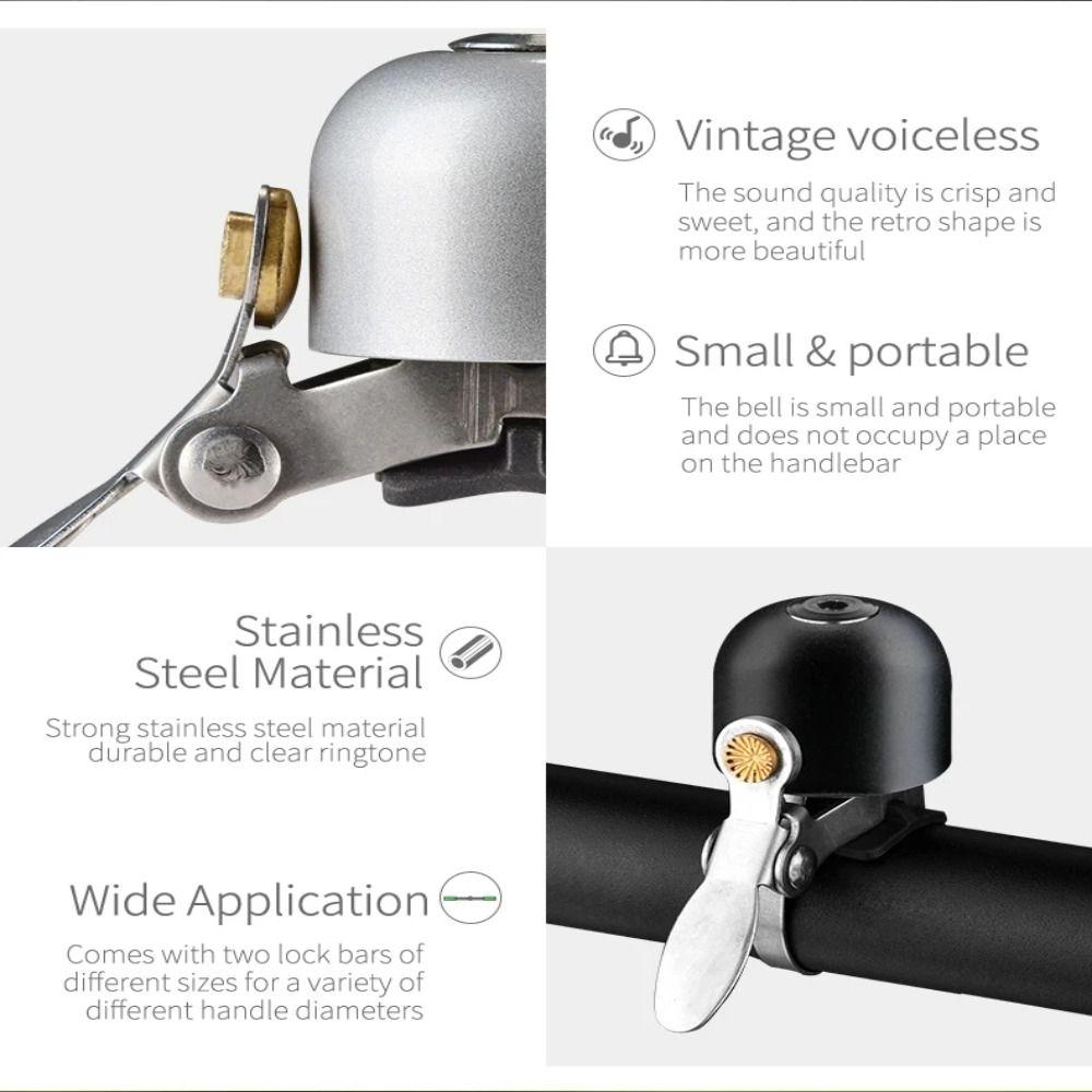 Четкий звук Велосипедный звонок Звонок Велосипедные гаджеты MTB Дорожный велосипед Ретро звонок Велосипедный аксессуар