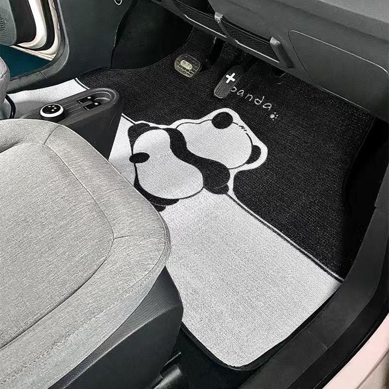 Коврики на пол с петлей из шелка для Wuling Hongguang MINI Macaron и Panda Bingo