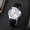 Casio Часы LTP с кварцевым механизмом, ремешок из натуральной кожи/натуральной кожи/ткани, унисекс, серебристый циферблат, MTP-V004L-7A<P-V004L-7A