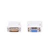 15 Pin Vga Female To 24+1 Pin Dvi-D Male Adapter Video Converter For Pc Laptop