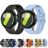 Watchband for Samsung Galaxy Watch 7 40mm/44mm Black Summer Sports Original Official for Galaxy Watch 4 5 6 FE Unisex Starp