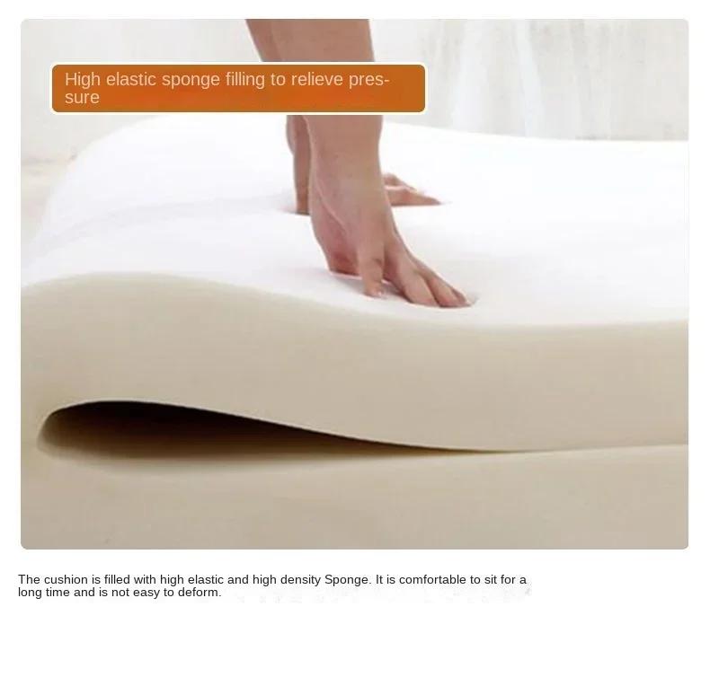 Nordic Stool Декоративный табурет для гостиной Утолщенный вельветовый пуф для ног Табурет для туалетного дивана Модный дизайн обуви Sense