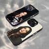 Чехол для телефона с изображением актрисы М-Меган Фокс Для iPhone 17,16,15,14,13,12,11 Plus,Pro Max,XS,Цветной Серебряный Чехол для телефона Funda Cover