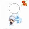 Gintama Sakata Gintoki Chokonto  Double Wire Acrylic Key Chain