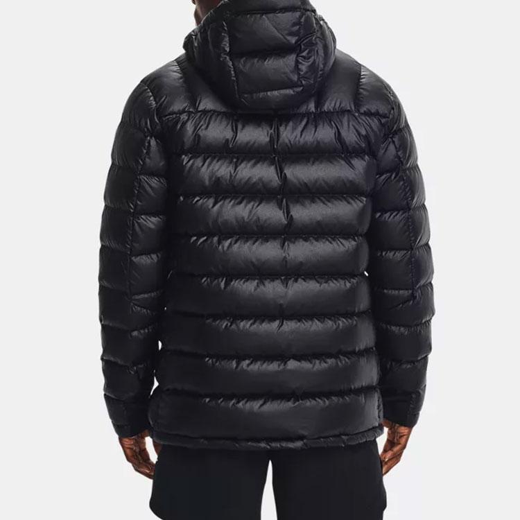 Under Armour Waterproof Training Sports Woven Down Jacket Men Outerwear Black 1364889-001