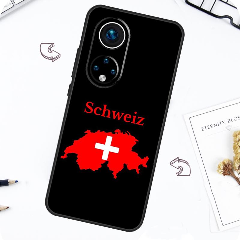 Switzerland Swiss Flag Case For Honor Magic 7 Pro 5 6 Lite Honor 200 Pro 50 70 90 X8b X9a X8a X8 X9 X9c X9b Cover