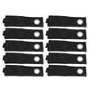 10 Pcs Storage Straps Hook Loop Extension Cord Storage Holder Organizer Wrap Keeper L