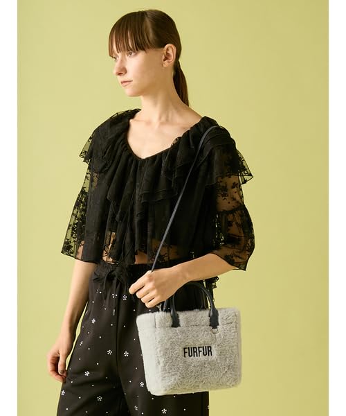 Сумка-тоут FurFur RWGB254500 LBLU Эко-мех Женская