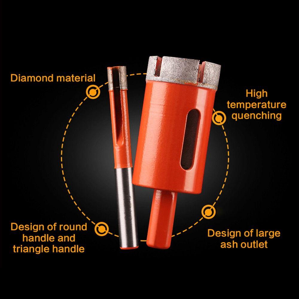 Штамповочный инструмент Отверстие для сверления гранита Биты для плитки Сверла Коронки Алмазная кольцевая пила для мрамора