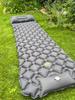 Travel mattress 190 x 58 , inflatable, gray