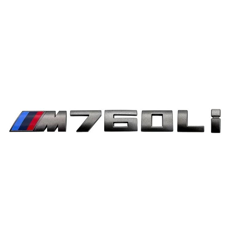 For BMW M 5.5cm Sticker M135I M240D M340I M550D M440D M135D M760LI M140D Modified Digital Displacement Standard ABS Rear Logo rvbf26