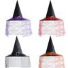 Witch Hat Halloween Costume Headwear for Adults & Kids