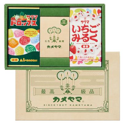 Kameyama Incense Коллаборационный ладан с Sakuma Confectionery Ладан Sakuma Drops и ладан Клубничное молоко Милый и ретро-дизайн