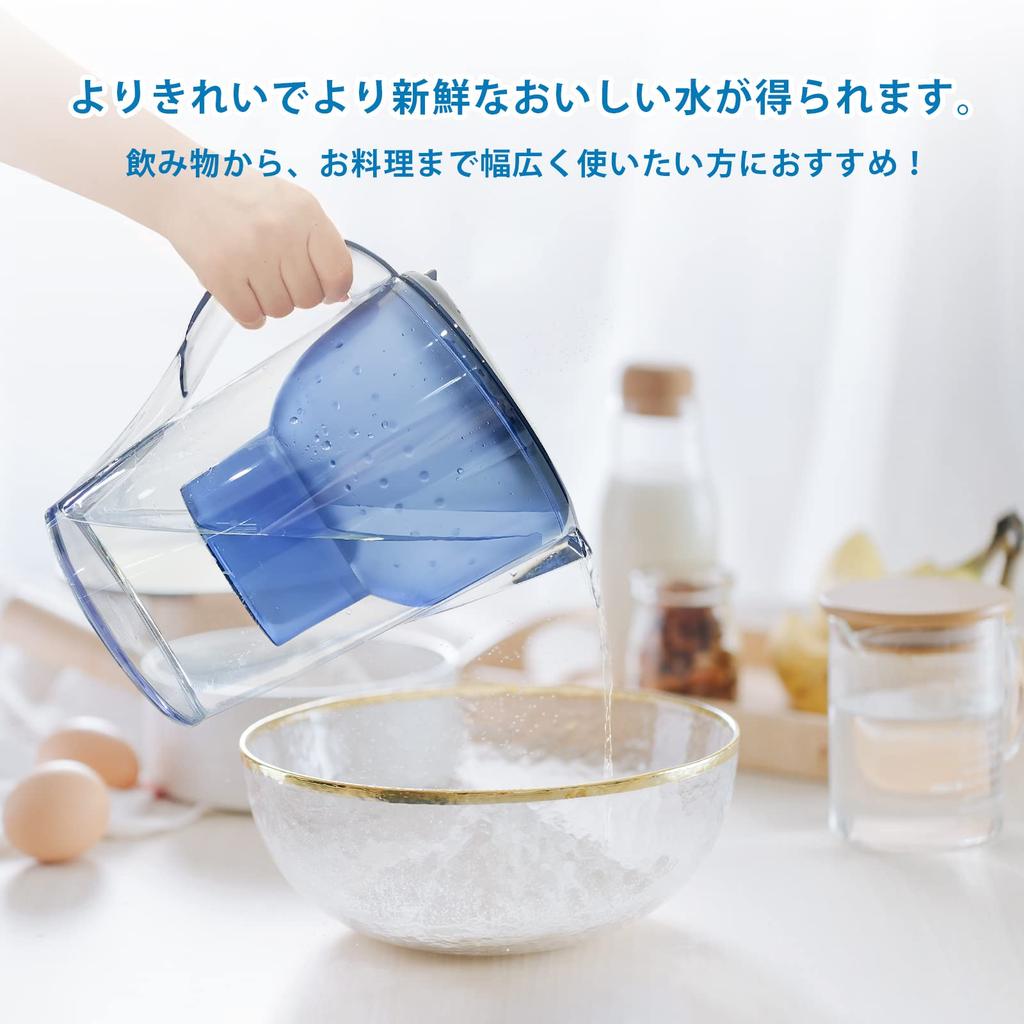 YIZEN Сменный картридж для фильтра для воды Brita, Высокоэффективный, Совместимый картридж, Японская спецификация (6 упаковок)