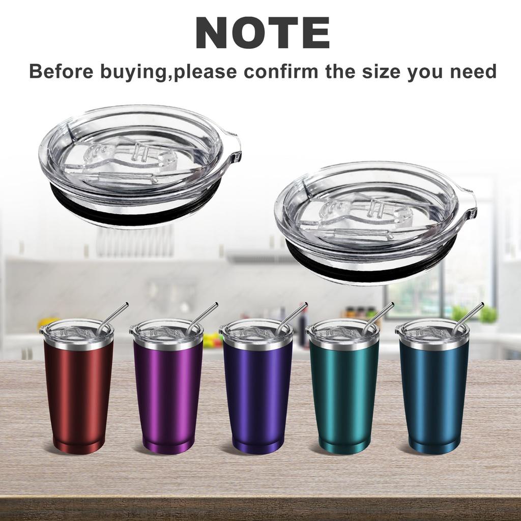 20 Oz Tumbler Replacement Lids Spill-proof And Splash-proof Lids
