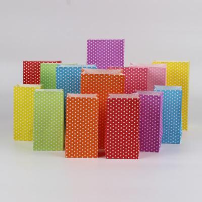 Крафтовый бумажный подарочный пакет для жареных шашлычков, жареной колбасы, глютеновых печений и конфет